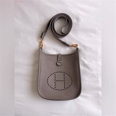 hermes evelyne gris asphalt|Hermes ghw etoupe.